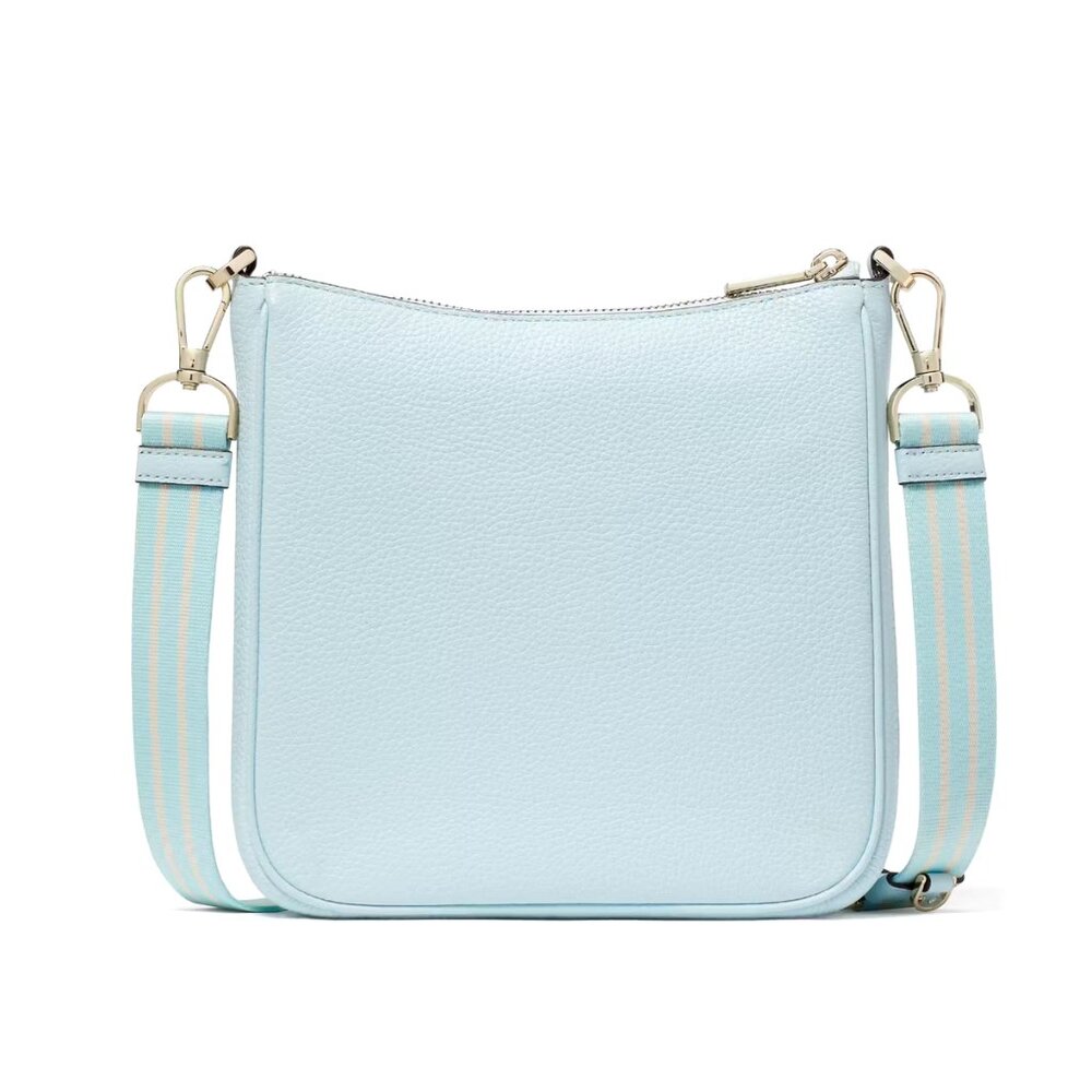 New Kate Spade Rosie Swing Pack Crossbody Pebble Leather Crisp Sky - Picture 3 of 5